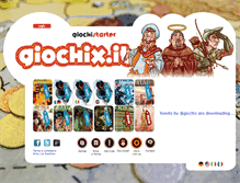 Tablet Screenshot of giochix.it